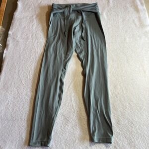 Lululemon‎ Align Wrap Waist High Rise Tie Front Leggings Light Green Size 10